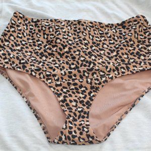 Aerie High Waisted Full Coverage bikini bottoms